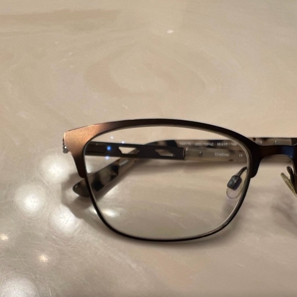BEBE eyeglasses; prescription ready; great condition - Picture 4 of 4